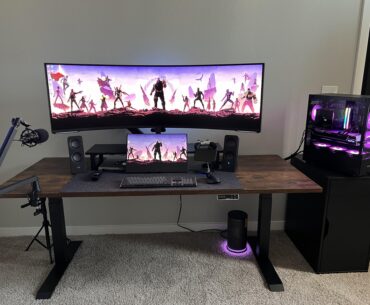 My WFH/Gaming setup…..not quite finished but it’s a start.