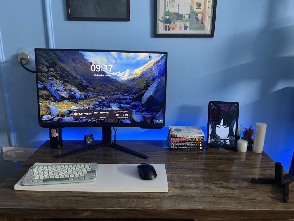 First setup