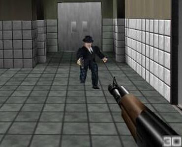 Back in the days, it was so hard to aim up and down, that picking oddjob for multiplayer in Goldeneye N64 was considered cheating