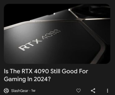 Rtx 50xx not even released yet,and we already have articles like this...