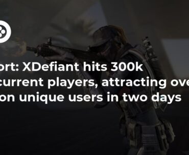 Report: XDefiant hits 300k concurrent players, attracting over 3 million unique users in two days