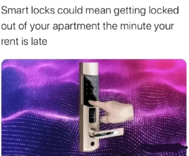 ACCESS DENIED, RENT PAST DUE.