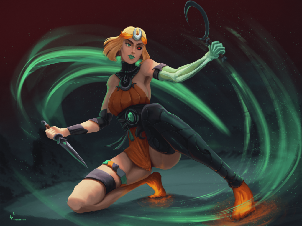 Hades II Melinoe fan art by me