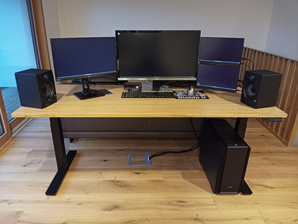 My setup is coming together