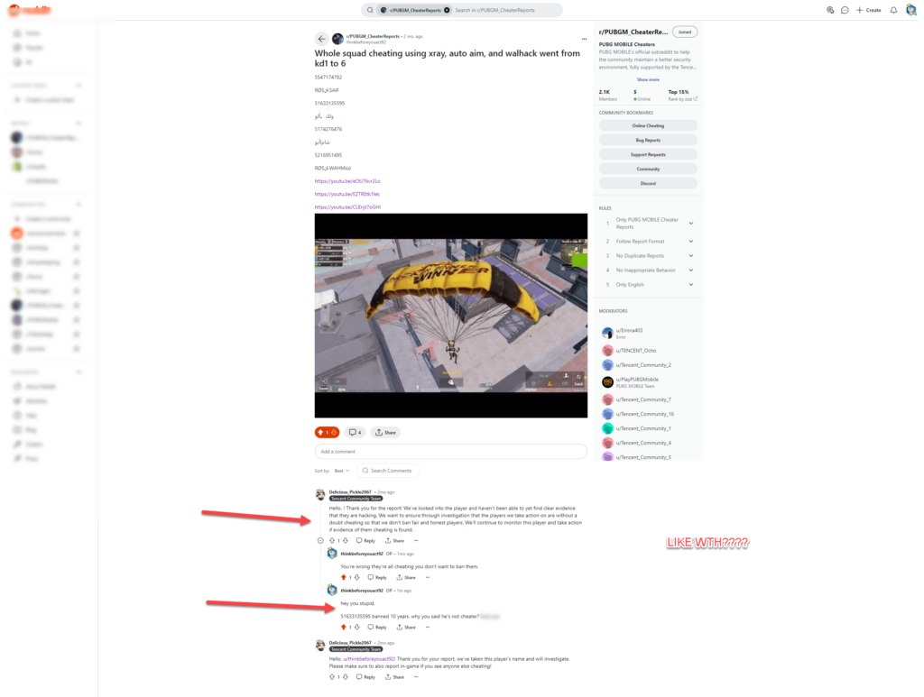 EXPOSING THE C-H-EATER REPORTS SUB