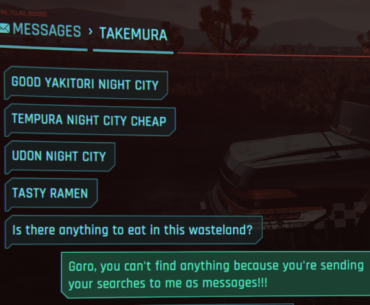 I had no idea Takemura was so bad with tech