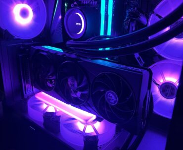 Hi this is my current gaming setup cable management and pc