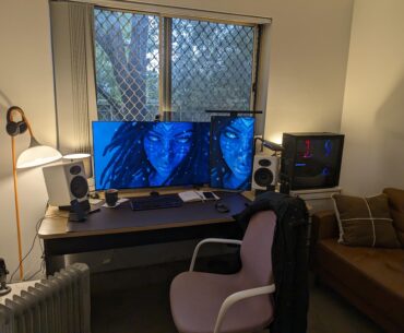 Just finished my gaming setup. What would you change? This is Australia. Locally sourced!