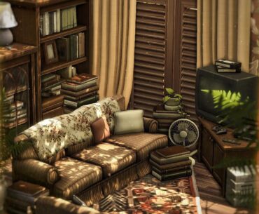 Good morning from Grandma’s Living Room (The Sims 4)