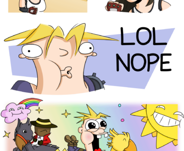 Probably how most of us play RPGs