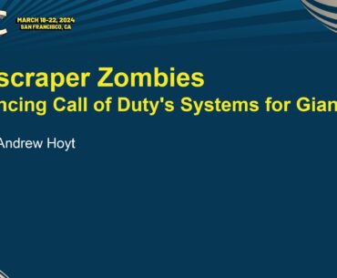A Treyarch Developer talked about Zombies AI in GDC 2024. Here is his power point presentation