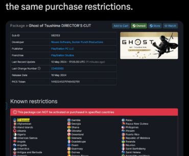 Sony hates us.