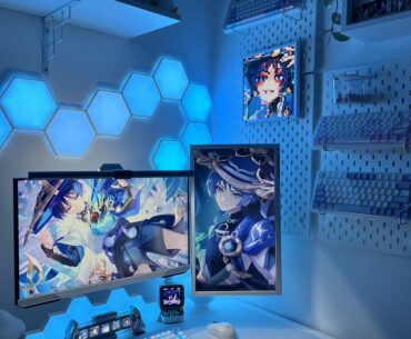 Changed my setup to blue & white (best decision ever)