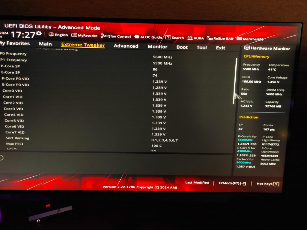 is this good sample of 14700k?