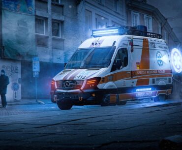 "Trauma Team" - a local shot I took of an ambulance and edited in Photoshop. Vilnius,Lithuania.