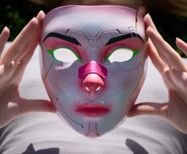 Hey, everybody! About a couple weeks ago I showed off the Cyber Ninja LED mask, and your reaction made me realize that I have some work to do. I've created a new mask in the style of Cyberpunk. What do you think of the style now?