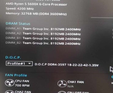 RAM? Is something wrong