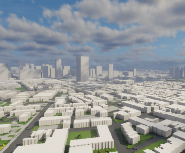 I managed to ingest OpenStreetMap data into Minecraft to make realistic cities with true heights, road networks, sideways, parks, etc