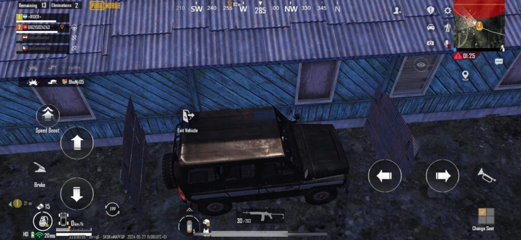 Did parallel parking for fun