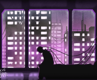 A quick midnight sketch that popped in my head before sleeping, also hi! This is my first time posting here!