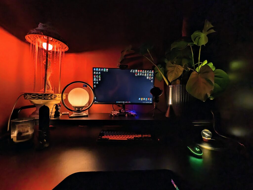 My dark cosy corner!