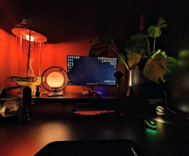 My dark cosy corner!