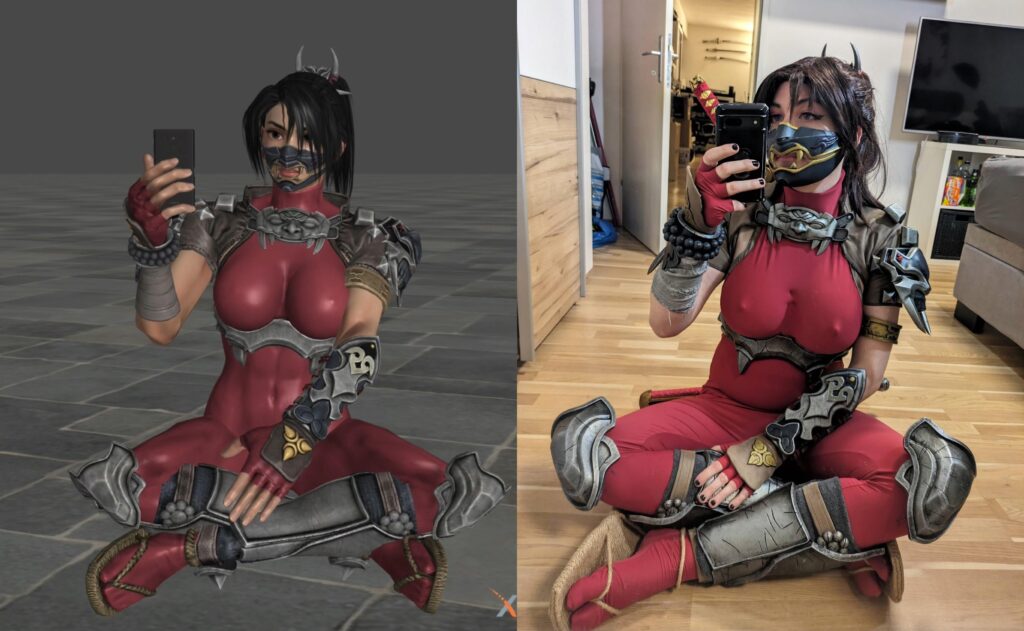 My selfmade Taki Cosplay from Soul Calibur 6