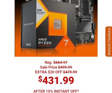 Current microcentwr 7800x3D bundle