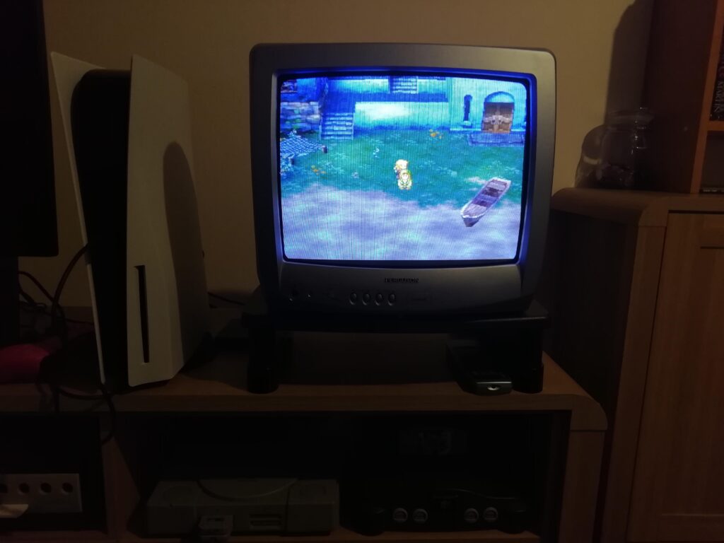 Playing Dragon Warrior VII for the first time!