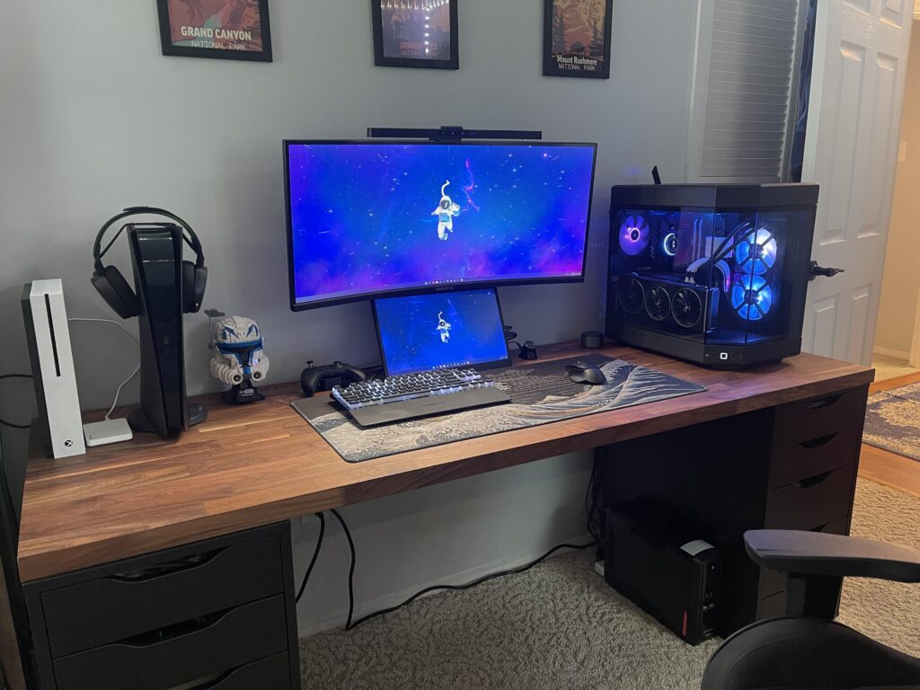 My battle station