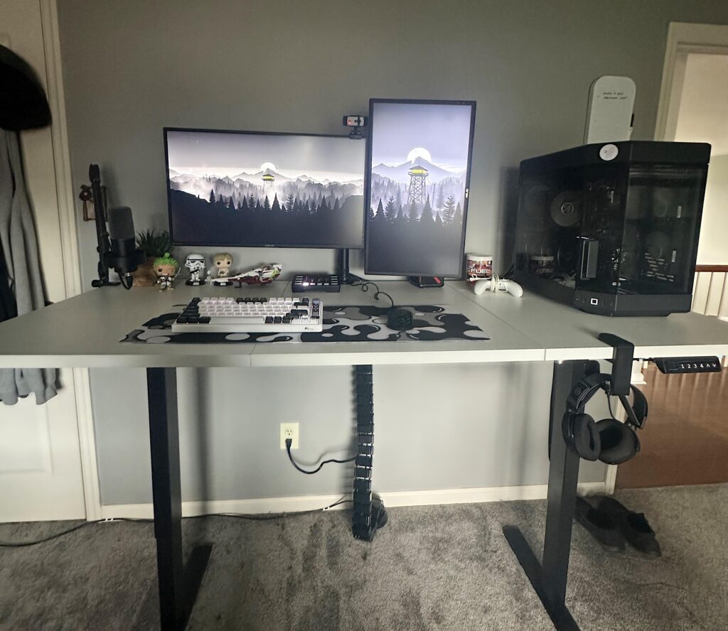 First time posting and just finished my cable management