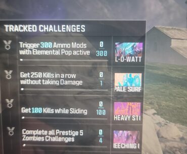 Mastery challenges not working