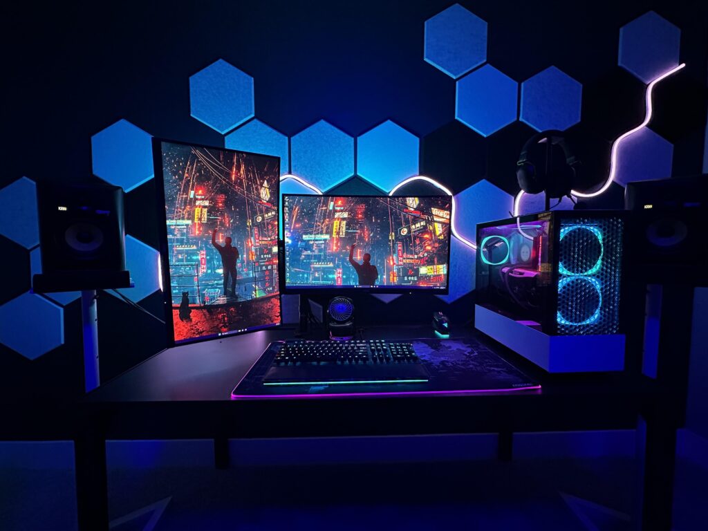 New house. New setup.