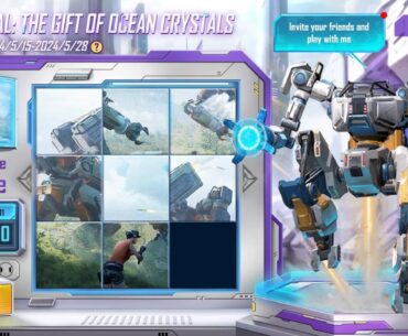 Mecha Arrival: The Gift of Ocean Crystals