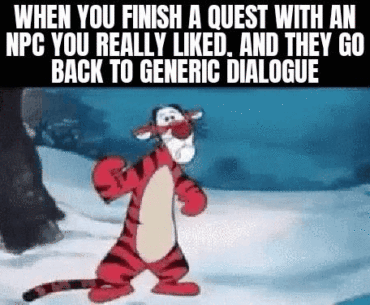Generic dialogue...