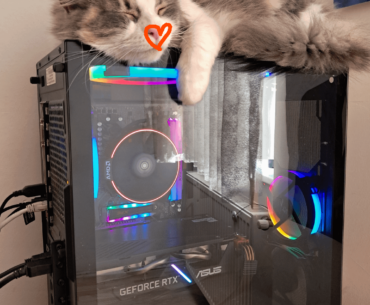 is it ok to use my brand new R5 5600 cpu with a stock fan and a cat up on the case?