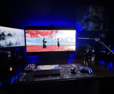 “Ghost of Tsushima” on 48” C2 running on 7950x/4090 custom loop…this is peak gaming