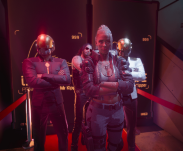 Didn't know you can get invited by a DJ similar to daft punk in this game, even Johnny wanted to join in for a photoshoot