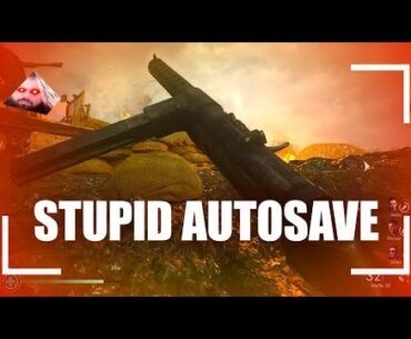 I got this stupid autosave with Veteran difficulty
