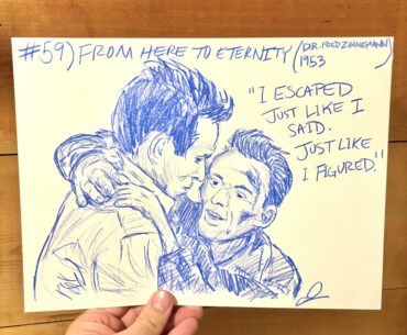 Top 100 Favorite Movies #59, Yeah Well Designs, Colored Pencil, 2024