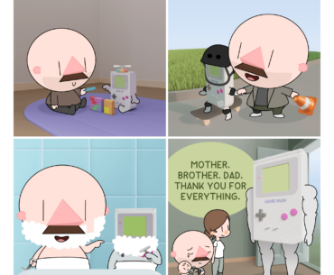Game Boy Dad [OC]