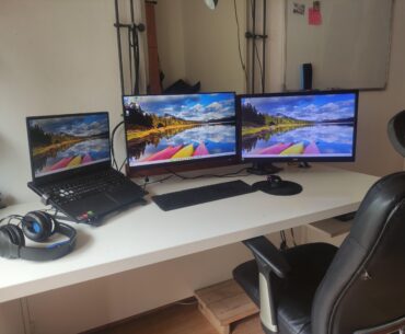 my Work/ battle station