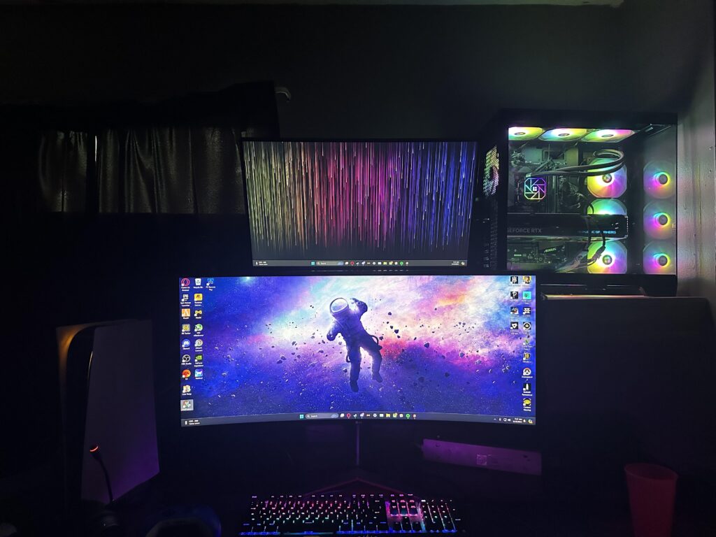 My set up is complete… for now