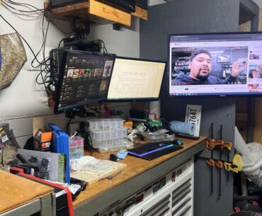 The garage station… standing, research, media