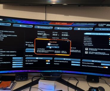 13900k and Gigabyte aorus master