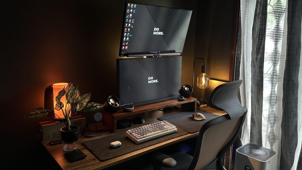I think I’m finally done - editing + gaming setup (mac & pc)