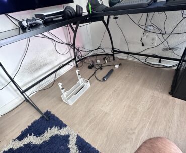 A little cable management never hurt