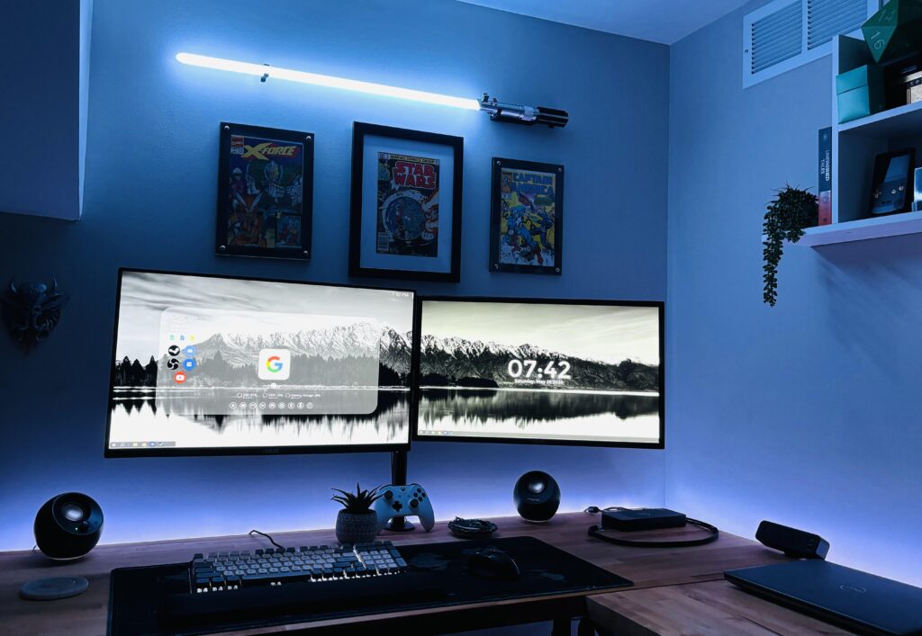 My WFH/Gaming setup got a few upgrades.