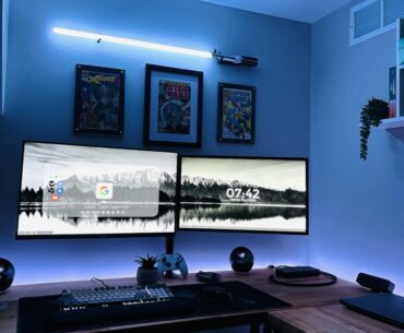 My WFH/Gaming setup got a few upgrades.
