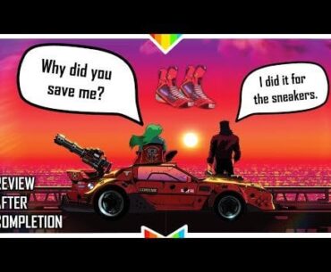 MULLET MADJACK has a fun retro-cyberpunk aesthetic.